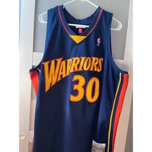 F_2009-2010 Mitchel & Ness Warriors 2XL Womens Jersey